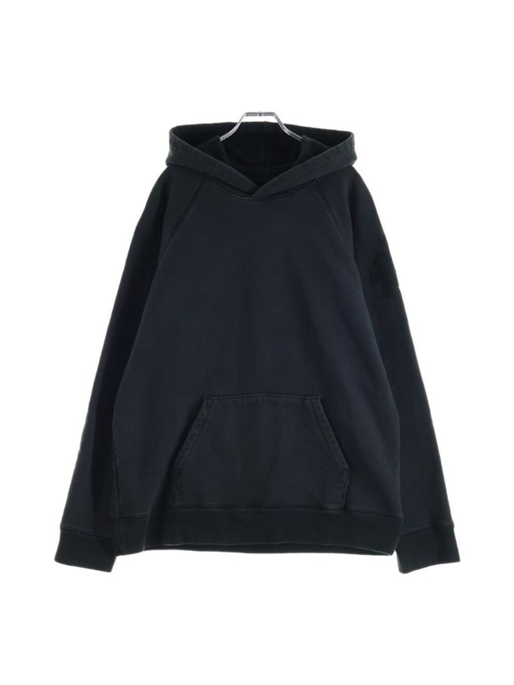 Chrome Hearts Y NOT Zip Gyn Paper Jam Labeled Cross Patch Hoodie